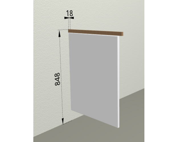 Панель ТН (для нижних ящиков) Белый
