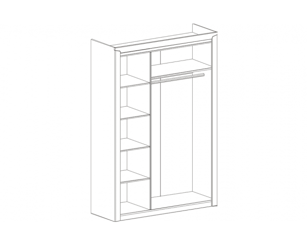 Шкаф трехстворчатый Соренто дуб стирлинг